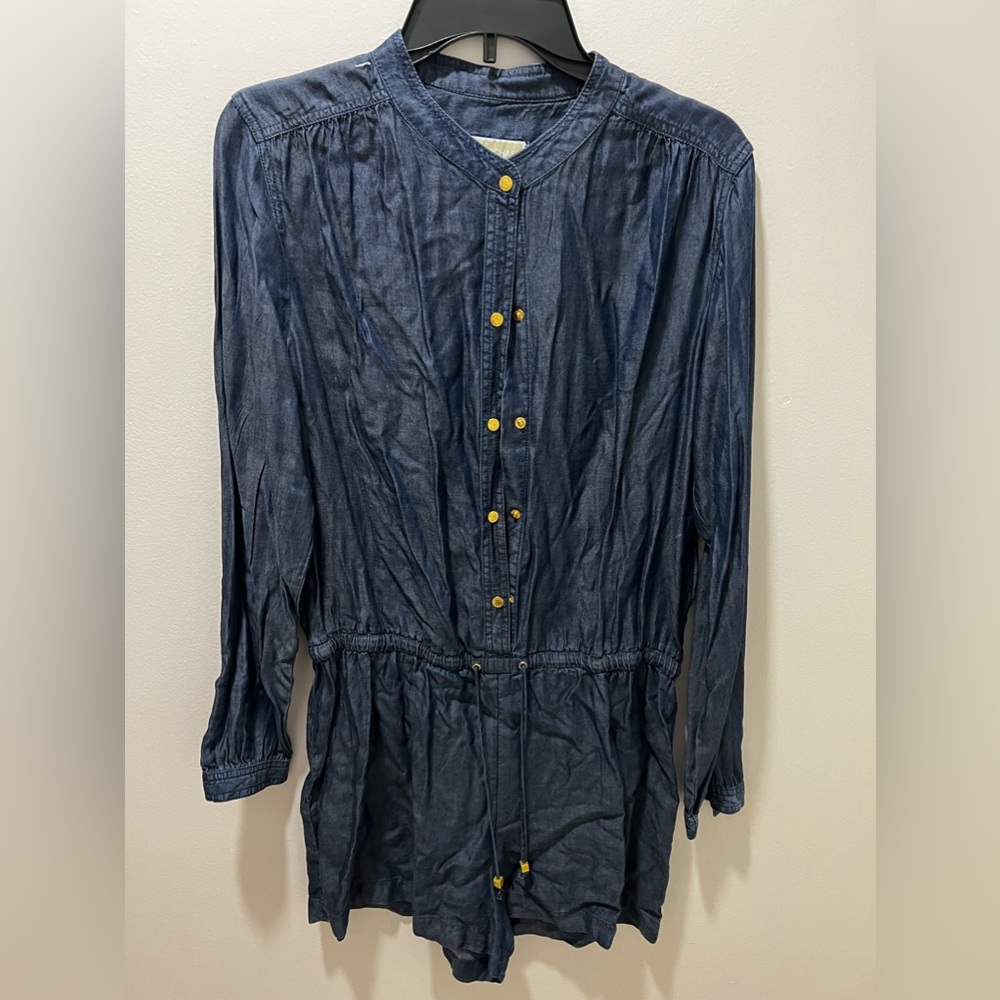 Mk women denim romper L